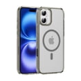 thumbnail image 1 of ELEHOLD Case for iPhone 16, Shockproof Magnetic Clear Case for Wireless Charging,Raised Edges for Camera & Screen Protection,Gray, 1 of 9
