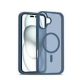 thumbnail image 1 of ELEHOLD Case for iPhone 16, Shockproof Magnetic Skin-Feel Case,Compatible with Wireless Charging,Blue, 1 of 4