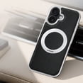 thumbnail image 1 of ELEHOLD Case for iPhone 17, Luxury Shockproof Leather Case with 360° Ring Stand,Black, 1 of 11