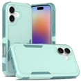 thumbnail image 1 of ELEHOLD Case for iPhone 17, Shockproof Dual Layer Case Hybrid Cover, Non-Slip Grip,Mint, 1 of 6