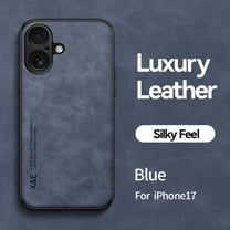 ELEHOLD Case for iPhone 17, Slim Shockproof Phone Case, Matte Hybrid PC TPU Cover,Blue