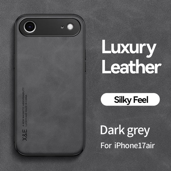 ELEHOLD Case for iPhone Air, Slim Shockproof Phone Case, Matte Hybrid PC+TPU Cover,Darkgray