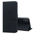 thumbnail image 1 of ELEHOLD Case for iPhone XS/X, Premium PU Leather Wallet Flip Case Folio Cover with Card Holder Kickstand,Black, 1 of 6