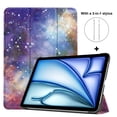 thumbnail image 1 of ELEHOLD Case for iPad Air13 2024/iPad 12.9 2018, Colorful Pattern Shockproof Leather Case with Stand, Auto Wake/Sleep Function, Includes 3-in-1 Stylus Pen,A, 1 of 8