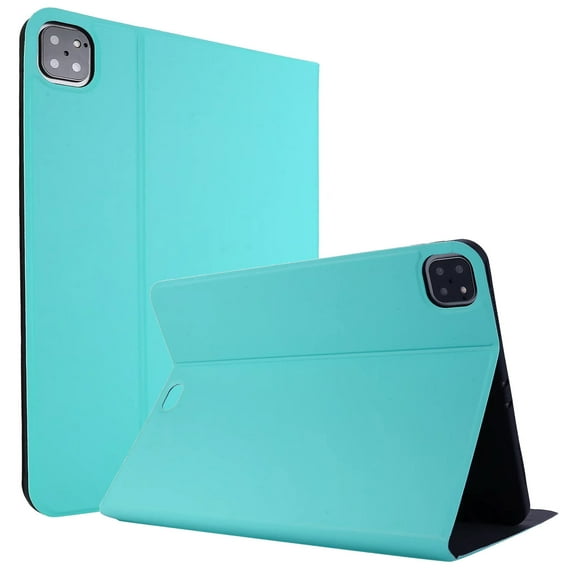 ELEHOLD Case for iPad Pro 11 Inch Case 2024 (5th Gen) with Auto Sleep/Wake & Multiple Viewing Angles Stand PU Leather Cover for iPad Pro 11 Inch 2024 Case,Green