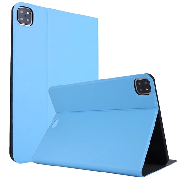ELEHOLD Case for iPad Pro 11 Inch Case 2024 (5th Gen) with Auto Sleep/Wake & Multiple Viewing Angles Stand PU Leather Cover for iPad Pro 11 Inch 2024 Case,Skyblue