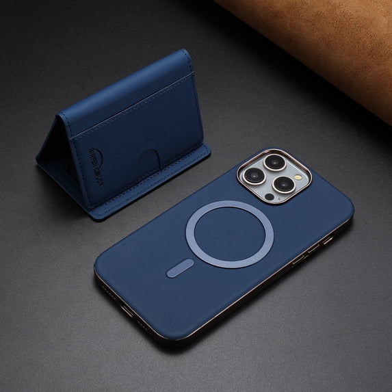 ELEHOLD Case for iPhone 11 Pro, 2-in-1 Detachable Magnetic Wallet Case with Card Holder, RFID Blocking Shockproof PU Leather Cover with Kickstand,Darkblue