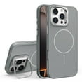 thumbnail image 1 of ELEHOLD Case For iPhone 16 Pro Slim Shockproof Mangetic Stand Cover, [Mag Safe Compatible], [with Metal Lens Bracket], [Efficient Cooling Design], Gray, 1 of 11