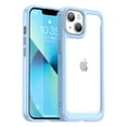 thumbnail image 1 of ELEHOLD Clear Case Compatible with iphone 14 Plus Case,PMMA+TPU Anti-Scratch,Non-Yellowing,Shock Absorption ,Reinforced Corner Cover for iphone 14 Plus 6.7 inch,Blue, 1 of 8