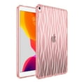 thumbnail image 1 of ELEHOLD Clear Case for New iPad 5th/6th Generation 11 inch, Water Ripples Pattern Soft TPU Cover with Shockproof Corner ,Slim&Lightweight for iPad Pro 11 (2024), Pink, 1 of 6