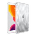 thumbnail image 1 of ELEHOLD Clear Case for New iPad Pro 10.5 11 inch, Water Ripples Pattern Soft TPU Cover with Shockproof Corner ,Slim&Lightweight for iPad Pro 11 (2024), Clear, 1 of 6