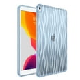 thumbnail image 1 of ELEHOLD Clear Case for New iPad mini 5/mini 4 11 inch, Water Ripples Pattern Soft TPU Cover with Shockproof Corner ,Slim&Lightweight for iPad Pro 11 (2024), Blue, 1 of 6