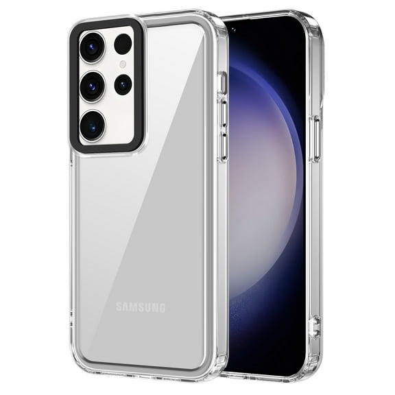 ELEHOLD Clear Case for Samsung Galaxy S24 Plus Transparent Crystal Clear Anti-Yellowing Shockproof Slim Thin Lightweight Cover for Samsung Galaxy S24 Plus Case, Clear