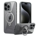 thumbnail image 1 of ELEHOLD Clear Case for iPhone 13 Pro Max, Magnetic Translucent Clear Case with Invisible Stand,Gray, 1 of 6