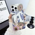 thumbnail image 1 of ELEHOLD Clear Case for iPhone 15 Pro Max,Flower Floral Pattern, Slim Thin Anti-Yellowing Transparent Clear Flexible Shockproof Case for iPhone 15 Pro Max,C, 1 of 5