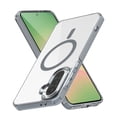 thumbnail image 1 of ELEHOLD Clear Magnetic Phone Case for Samsung Galaxy A56 5G, Compatible with Wireless Charging Slim Translucent Matte Back Shockproof Anti-Fingerprint Cover for Samsung Galaxy A56 5G,Grey, 1 of 6