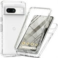 thumbnail image 1 of ELEHOLD Clear Protective Case for Google Pixel 8 Pro,Full Body Cover with Built-in Screen Protector Dual-Layer 360 Shockproof Protection Anti-Yellowing Google Pixel 8 Pro Case,Clear, 1 of 4