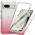 thumbnail image 1 of ELEHOLD Clear Protective Case for Google Pixel 8 Pro,Full Body Cover with Built-in Screen Protector Dual-Layer 360 Shockproof Protection Anti-Yellowing Google Pixel 8 Pro Case,Pink, 1 of 4