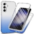 thumbnail image 1 of ELEHOLD Clear Protective Case for Samsung Galaxy S24 Plus,Full Body Cover with Built-in Screen Protector Dual-Layer 360 Shockproof Protection Anti-Yellowing Samsung Galaxy S24 Plus Case,Blue, 1 of 3