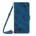 thumbnail image 1 of ELEHOLD Crossbody Leather Wallet Case for iPhone 14 Pro Practical Card Holders Stand Function Detachable Shoulder Strap Shockproof Purse Case Women Girls for iPhone 14 Pro  6.1" -Blue, 1 of 9