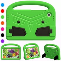 ELEHOLD Cute Kids Case for Samsung Galaxy Tab A9 Tablet 8.7" 2023 Release EVA Kids Friendly Case Full Body Shockproof Kickstand Function Handle Grip Case for Samsung Galaxy Tab A9, Green