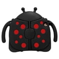 thumbnail image 1 of ELEHOLD Cute Kids Case for iPad 9th/8th/7th Generation iPad 10.2 inch Case Beetle Wings Design Handle Grip Kickstand Function Shockproof Protective Case for iPad 10.2" 2021/2020/2019,Black, 1 of 8