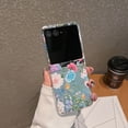 thumbnail image 1 of ELEHOLD Cute Pattern Clear Phone Case For Motorola Razr+ 2025/Razr Plus 2025/Razr+ 2024, Anti-Yellowing Transparent Rugged Hard PC Shockproof Case Cover with Charm Strap for Girls Teens,M10, 1 of 5