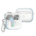 thumbnail image 1 of ELEHOLD Double Color Case For Airpods Pro (2019) Full Body Protective Case Rugged Cover, with  Headphone - Shaped Safety Lock & KeyChain, Wireless Charging Support, Skyblue, 1 of 7