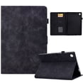 thumbnail image 1 of ELEHOLD Flip Folio Leather Case for Samsung Galaxy Tab A8 10.5 (2022), Butterflies Tower Pattern Card Slots Auto Wake/Sleep Kickstand Function Multi-Functional Protective Shockproof Slim Case,Black, 1 of 7