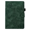 thumbnail image 1 of ELEHOLD Flip Folio Leather Case for  iPad Mini (6th Generation),with Card Slots Auto Wake/Sleep Kickstand Function Multi-Functional Protective Shockproof Slim Case for iPad Mini 6,Green, 1 of 7