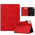 thumbnail image 1 of ELEHOLD Flip Folio Leather Case for iPad Pro 11" 2022/2021/2020/2018 iPad Air 5/4 10.9"  with Card Slots Auto Wake/Sleep Kickstand Function Multi-Functional Protective Shockproof Slim Case,Red, 1 of 7