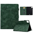 thumbnail image 1 of ELEHOLD Flip Folio Leather Case for iPad Pro 11" 2022/2021/2020/2018 iPad Air 5/4 10.9"  with Card Slots Auto Wake/Sleep Kickstand Function Multi-Functional Protective Shockproof Slim Case,Green, 1 of 7