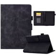 thumbnail image 1 of ELEHOLD Flip Leather Case for Kindle Paperwhite 5 (11th Gen) 2021,Butterflies Tower Embossed Pattern Card Slots Auto Wake/Sleep Kickstand Function Multi-Functional Shockproof Slim Case,Black, 1 of 8