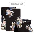 thumbnail image 1 of ELEHOLD Flip Leather Case for Samsung Galaxy Tab S8/S7 11.0" (X700/X706/T870/T875) Beautiful Flowers Floral Pattern Kickstand Function Magnetic Shockproof Anti-Scratch Slim Case,C, 1 of 6