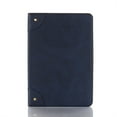 thumbnail image 1 of ELEHOLD Flip Leather Case for Samsung Galaxy Tab S8 (X700/X706) Tab S7 (T870/T875) Kickstand Function Card Slots Shockproof Scratch Resistant Folio Slim Leather Case,Blue, 1 of 6