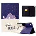 thumbnail image 1 of ELEHOLD Flip Leather Case design for Samsung Galaxy Tab A7 Lite 8.7 (2021) Card Slots Kickstand Function Cute Pattern Shockproof Case,(T220/T225),B, 1 of 8