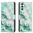 thumbnail image 1 of ELEHOLD Flip Wallet Phone Case For Samsung Galaxy A55, Cute Butterfly Floral PU Leather Elegant Folio Design Card Slots, Kickstand  Magnetic ClosureShockproof Case Cover ,A, 1 of 6