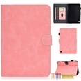 thumbnail image 1 of ELEHOLD Folio Leather Case for  Amazon Fire Max 11 Inch (13th Gen 2023),PU Leather Card Slots Kickstand Function Magnetic Clasp Multi-Functional Shockproof Slim Case, Rosegold, 1 of 11