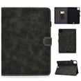 thumbnail image 1 of ELEHOLD Folio Leather Case for iPad Pro 11 inch 2024,PU Leather Card Slots Kickstand Case Magnetic Clasp Multi-Functional Shockproof Smart Cover for iPad Pro 11" 2024, Gray, 1 of 8