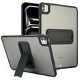 thumbnail image 1 of ELEHOLD For Apple iPad 10th Gen Military Garde Protection Case Slim Rugged Cover, with Built-in Kicksatnd, Lens&Screen Protect, Black, 1 of 11
