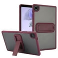 thumbnail image 1 of ELEHOLD For Samsung Tab A7 Lite 8.7 (2021) Military Garde Protection Case Slim Rugged Cover, with Built-in Kicksatnd, Lens&Screen Protect, Winered, 1 of 11