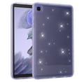 thumbnail image 1 of ELEHOLD For Samsung Tab A7 Lite 8.7 (2021) Slim Glitter Clear Case Soft TPU Cover, Military Grade Proetction, Reinforced Shock-Absorbing Corner, Slim&Lightweight, Purple, 1 of 9