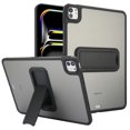 thumbnail image 1 of ELEHOLD For iPad 9th/8th/7th Generation Military Garde Protection Case Slim Rugged Cover, with Built-in Kicksatnd, Lens&Screen Protect, Black, 1 of 11