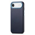 thumbnail image 1 of ELEHOLD For iPhone Air Luxury Magnetic Case Cover Wireless Charging,Premium Faux Leather Slim Skin-friendly Cover With Metal Button,Darkblue, 1 of 11