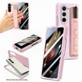 thumbnail image 1 of ELEHOLD Full Body Case for Samsung Galaxy Z Fold5 2023,Built-in Screen Protector Shockproof Cover with Pen Holder Non-Slip Wristband for Samsung Galaxy Z Fold5,7.6 inch,Pink, 1 of 10