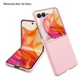 thumbnail image 1 of ELEHOLD Full Body Case for Motorola Razr+ 2024, Hard PC Ultra-Thin Anti-Scratches Shockproof Case with Screen Protector,Pink, 1 of 8