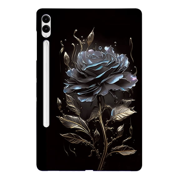 ELEHOLD Full Body Case for Samsung Tab S9 FE Plus, Lightweight Butterfly Slim Fit Shock-Resistant Protective Case with Soft TPU Back,D