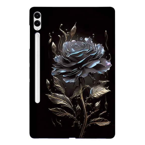 ELEHOLD Full Body Case for Samsung Tab S9 FE Plus, Lightweight Butterfly Slim Fit Shock-Resistant Protective Case with Soft TPU Back,D
