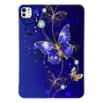 thumbnail image 1 of ELEHOLD Full Body Case for iPad Pro 13 2024, Lightweight Butterfly Slim Fit Shock-Resistant Protective Case with Soft TPU Back,B, 1 of 9