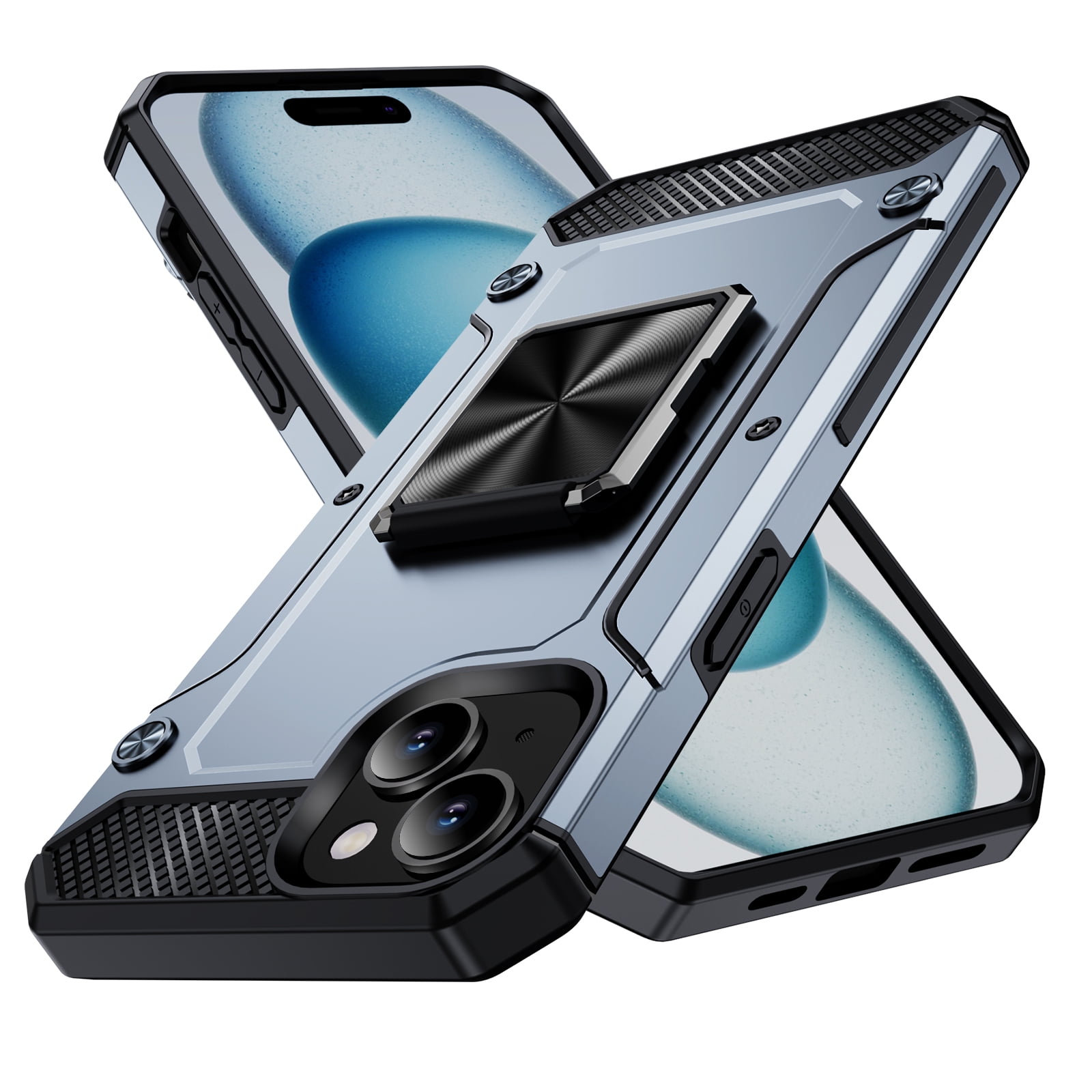 ELEHOLD Full Body Case for iPhone 15, Heavy Duty Dual Layer Hard PC Soft TPU Bumper Case with 360° Magnetic Rotated Ring Stand,Navyblue - Walmart.com elehold-full-body-case-for-iphone-15-heavy-duty-dual-layer-hard-pc-soft-tpu-bumper-case-with-360-magnetic-rotated-ring-stand-navyblue-walmart-com